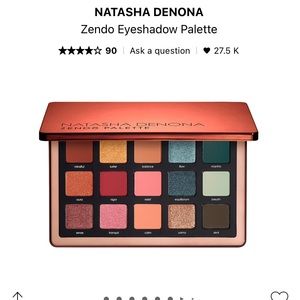 Natasha Denona Zendo Pallete NEW